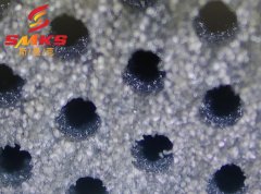  磨粒流拋光小孔內(nèi)壁，50個(gè)小孔同時(shí)拋光，5分鐘！ 